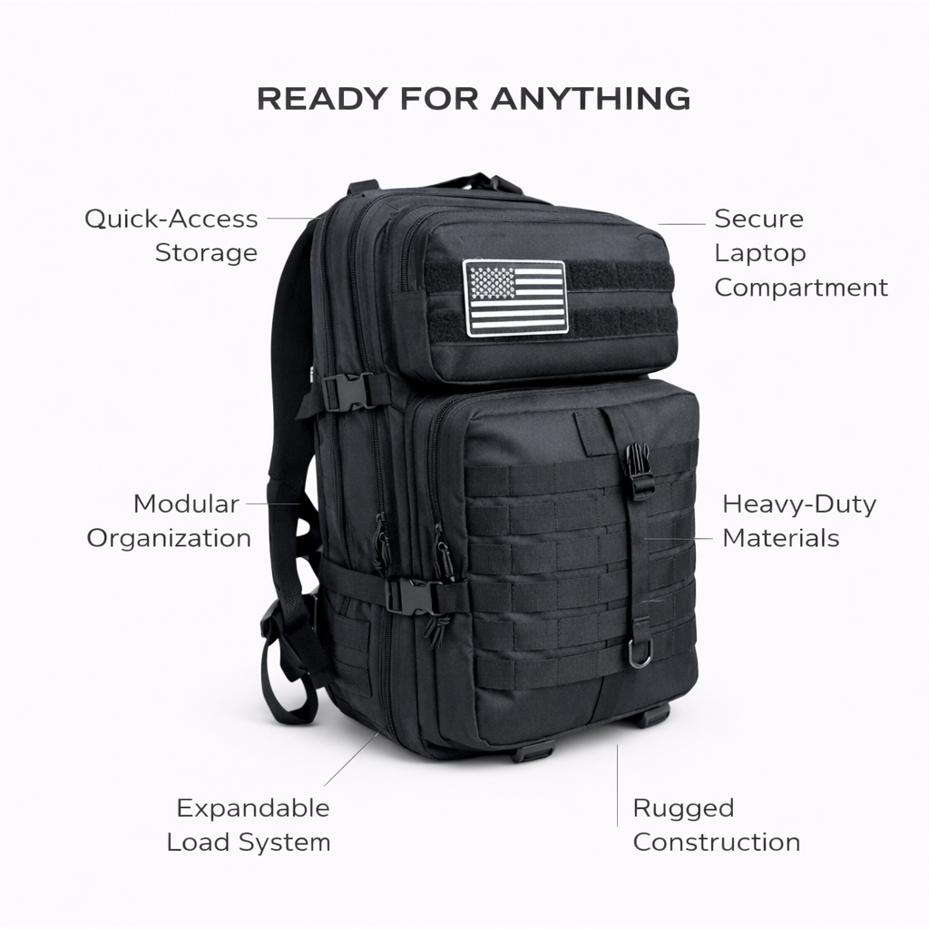 45L Tactical Backpack